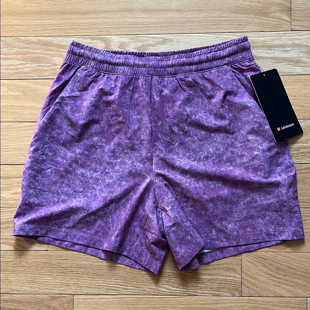 Lululemon Pace Breaker Short 5” LL *Gravel Dust Vintage Plum